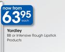 Yardley BB Or Intensive Rough Lipstick Products-Each