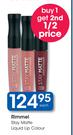 Rimmel Stay Matte Liquid Lip Colour-Each