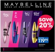 Maybelline Mascaras-Each