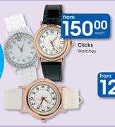 Clicks Watches-Each
