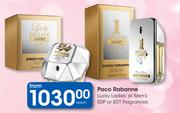 Paco Rabanne Lucky Ladies' Or Men's EDP Or EDT Fragrances-Each