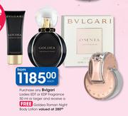 Bvlgari Ladies EDT Or EDP Fragrance 50ml 