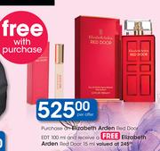Elizabeth Arden Red Door EDT 100ml + Free Elizabeth Arden Red Door 15ml-Per Offer