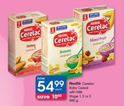Nestle Cerelac Baby Cereal With Milk Stage 1, 2 Or 3-500g Each