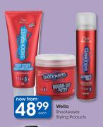Wella Shockwaves Styling Products-Each