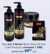 Revlon Black Seed Oil Hair Care Products-Each