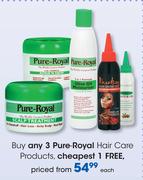 Pure Royal Hair Care Products-Each