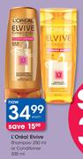 L'Oreal Elvive Shampoo 250ml Or Conditioner 200ml-Each