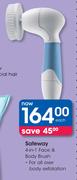 Safeway 4 In 1 Face & Bady Brush-Each