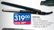 Safeway Salon Series Titanium Straightener-Each