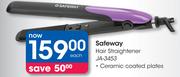 Safeway Hair Straightener JA-3453-Each