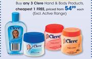 Clere Hand & Body Products-Each