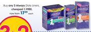 Always Daily Liners-Each
