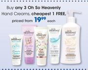 Oh So Heavenly Hand Creams-Each