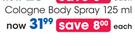 English Leather Cologne Body Spray-125ml Each