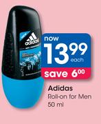 Adidas Roll On For Men-50ml Each