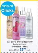 Oh So Heavenly Body Spritzers-Each