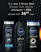 Nivea Men Shower Gels-500ml Each