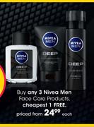 Nivea Men Face Care Products-Each