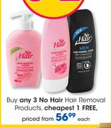 No Hair Removal Products-Each