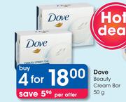 Dove Beauty Cream Bar-4x50g