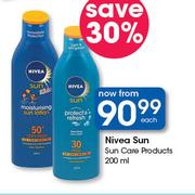 Nivea Sun Sun Care Products-200ml Each