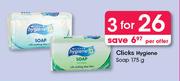 Clicks Hygiene Soap-3x175g Per Offer