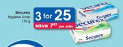 Securex Hygiene Soap-3x175g Per Offer