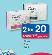 Dove Soap-2x100g Per Offer