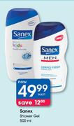 Sanex Shower Gel-500ml Each