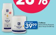 Celltone Hand And Body Products(Excl. Tissue Oil 200ml)-Each