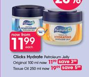 Clicks Hydrate Petroleum Jelly Original-100ml Each