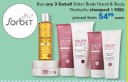 Sorbet Salon Hand And Body Products-Each