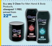 Clere For Men Hand And Body Products-Each