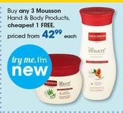 Mousson Hand And Body Products-Each