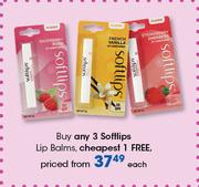 Softlips Lip Balms-Each
