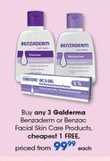 Galderma Benzaderm Or Benzac Facial Skin Care Products-Each