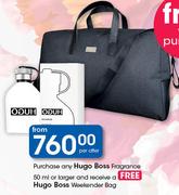 Hugo Boss Fragrance-50ml Or Larger-Per Offer
