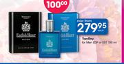 Yardley For Men EDP Or EDT-100ml Each