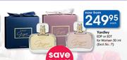 Yardley EDP Or EDT For Women-50ml Each