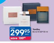 Yardley Bond St EDP-50ml Each