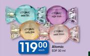 Atomic EDP-30ml Each