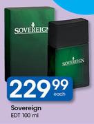 Sovereign EDT-100ml Each