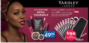Yardley Cosmetics To The Value-Each
