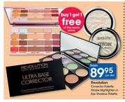 Revolution Corrector Palette, Strobe Highlighter Or Eye Shadow Palette-Per Offer