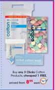 Clicks Cotton Products-Each