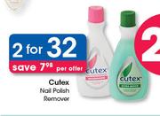 Cutex Nail Polish Remover-For 2