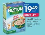 Nestle Nestum Baby Cereal Stage 1/2 Or 3-250g Each