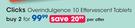 Clicks Overindulgence 10 Capsules-For 2 Per Offer