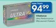 Vitaforce Ultra Performance Effervescent Tablets-Per Pack